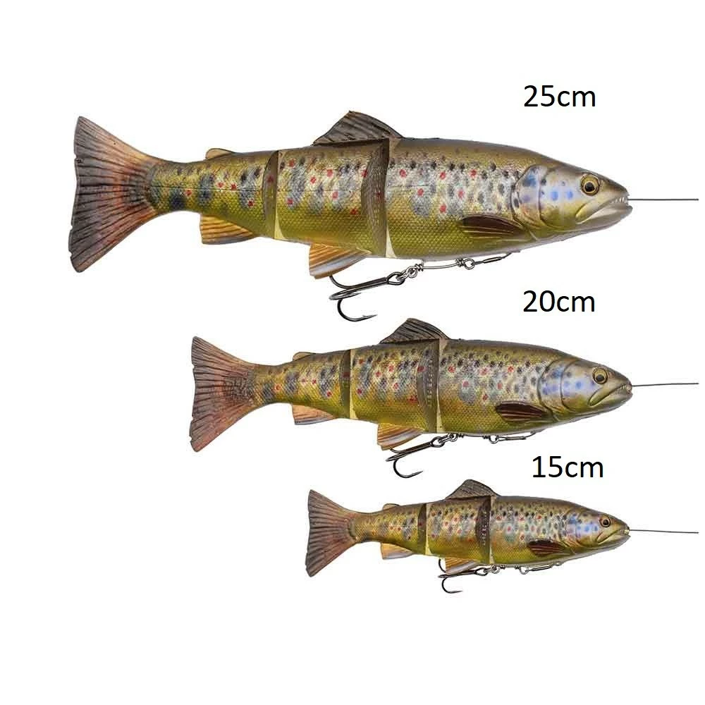 SAVAGE GEAR 4D Nástraha Line Thru Trout VÝPRODEJ