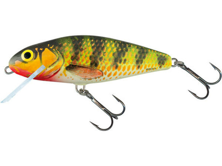 SALMO Wobler Perch Floating 8cm - HOLOGRAPHIC PERCH