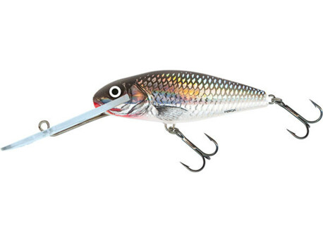 SALMO Wobler Perch Floating 12cm - HOLOGRAPHIC GREY SHINER