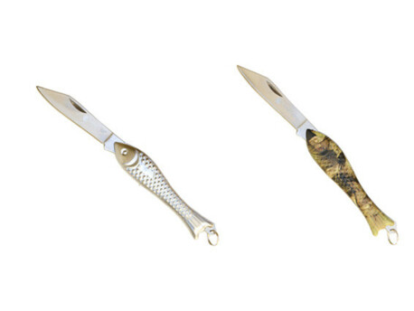 ALBASTAR kapesní nůž Stříbrný Fish