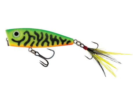 SALMO Wobler Fury Pop Surface Lure Green Tiger