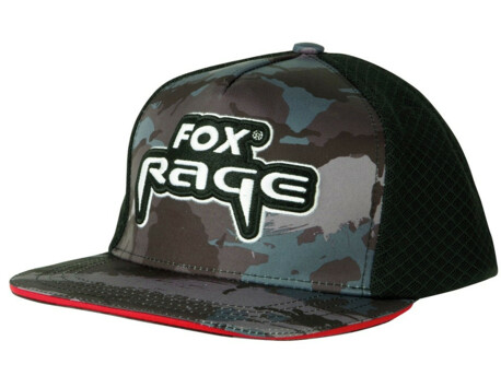 Fox Rage Kšiltovka Camo Flat Peak Baseball Cap