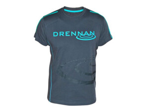 DRENNAN Triko T-Shirt Grey/Aqua vel. XXXL