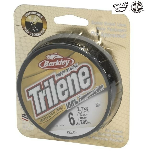 Berkley Fluorocarbon Trilene 100% Čirý 25m