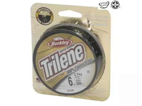Berkley Fluorocarbon Trilene 100% Čirý 25m