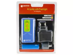 ALBASTAR Vzduchování AIR PUMP WITH FLASHLIGHT
