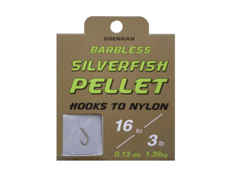 Drennan návazce Silverfish Pellet Barbless