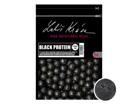 LK Baits Lukas Krasa Boilies Black Protein 1kg 30mm    
