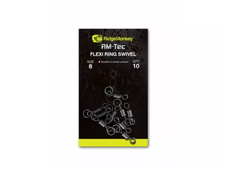RidgeMonkey obratlíky Flexi Ring Swivel