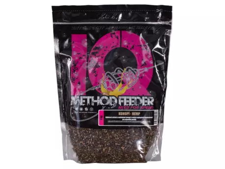 LK Baits IQ Method Feeder Hemp - konopí 1kg 