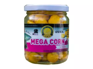 LK Baits MEGA CORN Ice Vanilla - Obří kukuřice Vanilka 220ml