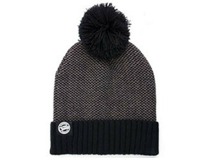 FOX CHUNK Kulich Grey/Black Bobble Hat