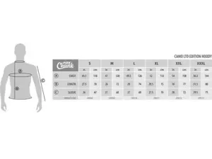 FOX CHUNK Mikina Limited Edition Camo Lined Hoody VÝPRODEJ