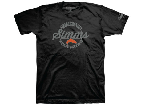 SIMMS Tričko Simms Authentic Black