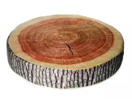 GABY Polštářek Dřevo kulaté - 40x15 cm