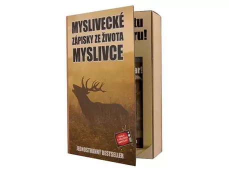 DÁRKOVA SADA KOSMETIKY PRO MYSLIVCE - KNIHA