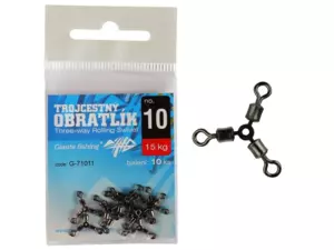 GIANTS FISHING Trojcestný bratlík Three-way Rolling Swivel VÝPRODEJ