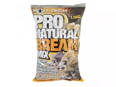 BAIT-TECH Krmítková směs Pro-Natural Bream Groundbait Mix 1,5kg