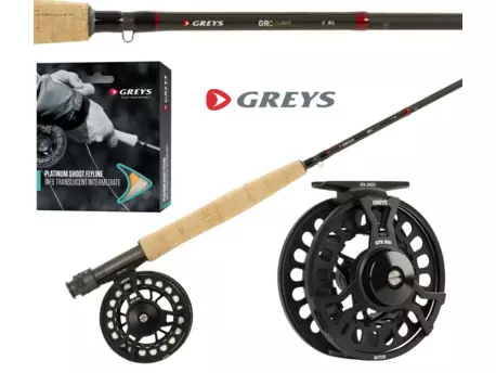 Greys Muškařský set GRC Light Fly Combo 2,70m WF6