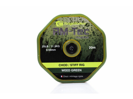 RidgeMonkey vlasec RM-Tec Chod/Stiff Rig 0,50mm 25lb/20m - green