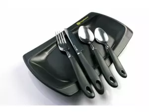RidgeMonkey Jídelní sada SQ DLX Long Plate Set