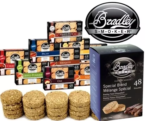 BRADLEY SMOKERS udící brikety 48ks
