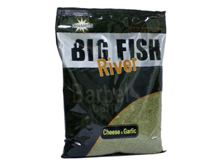 Dynamite Baits Big Fish River Groundbait Cheese&Garlic 1,8 kg