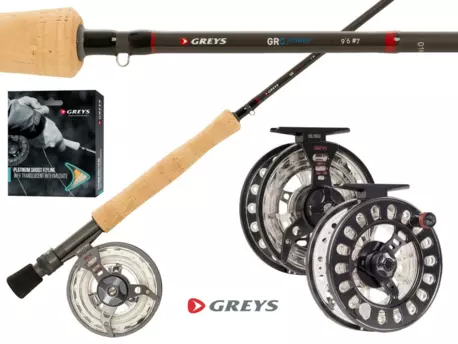 GREYS Muškařský prut GRC Predator 9' #9 Fly Combo