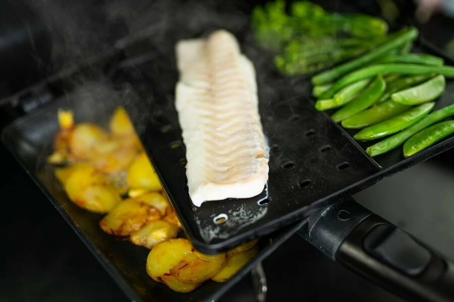 RidgeMonkey Pánev Connect Combi and Steamer Set VÝPRODEJ