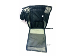 KINETIC Rybářský batoh (1+2+2 kapsy, 50 litrů), barva černo-zelená