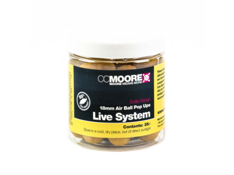 CC Moore Live system - Plovoucí boilie 18mm 35ks 