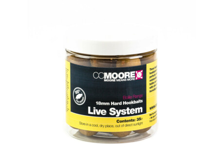 CC Moore Live system - Hard boilie 18mm 35ks 