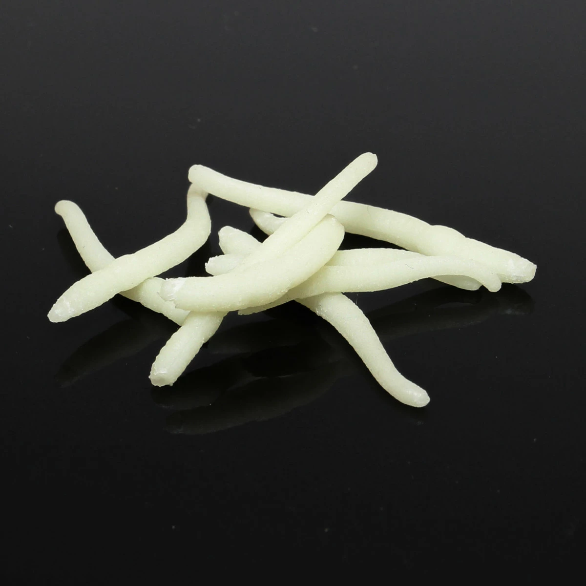 ENTERPRISE TACKLE Enterprise svítící nástrahy - Hnojná žížala NEON zelená 8ks