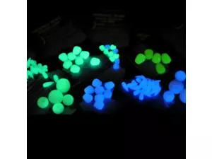 ENTERPRISE TACKLE Enterprise svítící nástrahy - Hnojná žížala NEON zelená 8ks