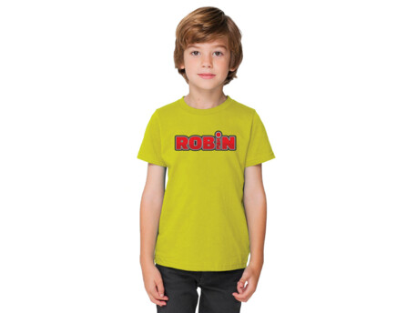 Mikbaits oblečení - Dětské tričko žluté Robin Fish (12-15let)
