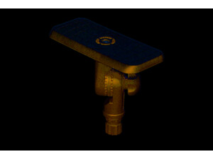 Fasten držáky sonaru - Plocha pro obrazovku 164x68mm s kloubem