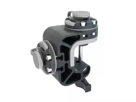 Fasten držáky - Držák na zrcadlo s dvěma rychloupínacími držáky