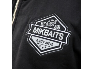 MIKBAITS Mikina Mikbaits team černá s kapucí