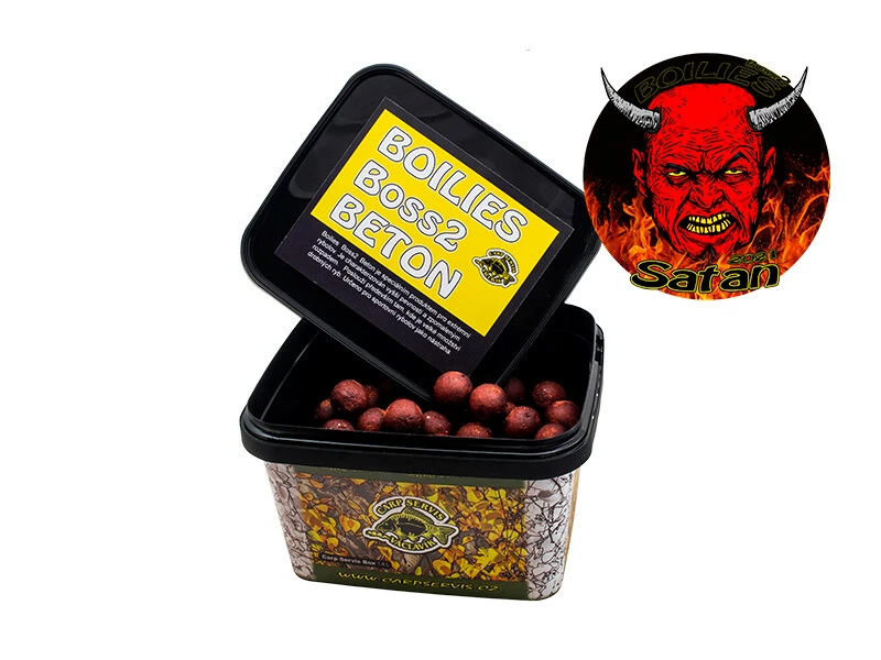 CARP SERVIS VÁCLAVÍK Boilies Boss2 BETON - 500G
