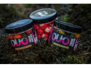 LK Baits DUO X-Tra Fresh Boilies Wild Strawberry-Carp Secret 14mm 150ml