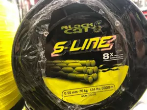 BLACK CAT Šňůra S-Line 1m