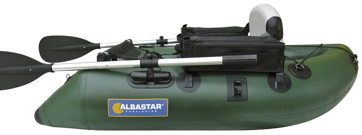 ALBASTAR Belly Boat RY-K 165 - šedý