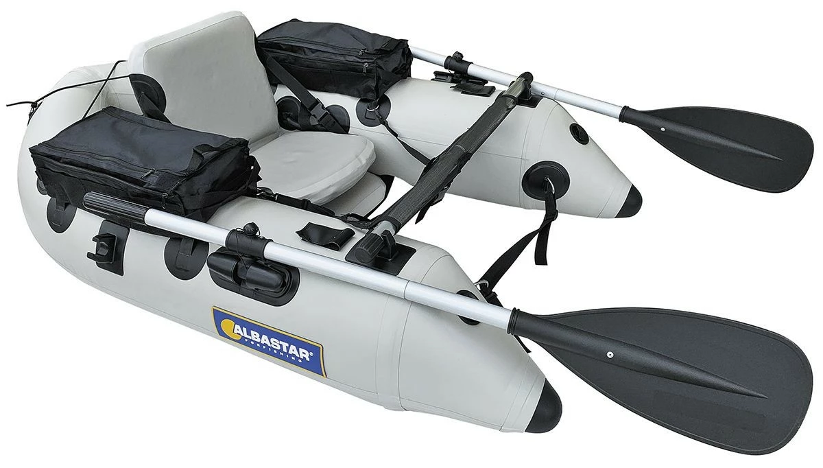 ALBASTAR Belly Boat RY-K 165 - šedý