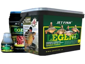 JET FISH Boilie Legend Range - 3kg Kořeněný tuňák Broskev VÝPRODEJ