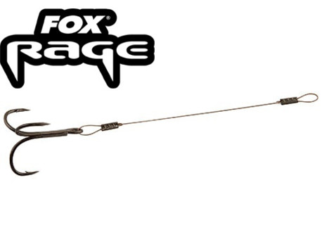 FOX Rage - Návazec 49 Strand Stinger Velikost 8 6kg 6,5cm 2ks VÝPRODEJ