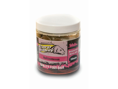 Dipovaný boilies Carp Only Red Crustacean 16mm 250ml