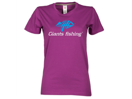 Tričko dámské fialové Giants Fishing