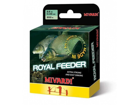 rybářský vlasec MIVARDI Royal Feeder 200 m