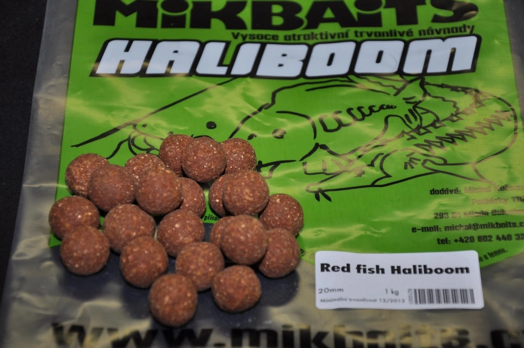 MIKBAITS Haliboom boilie -25% VÝPRODEJ!!
